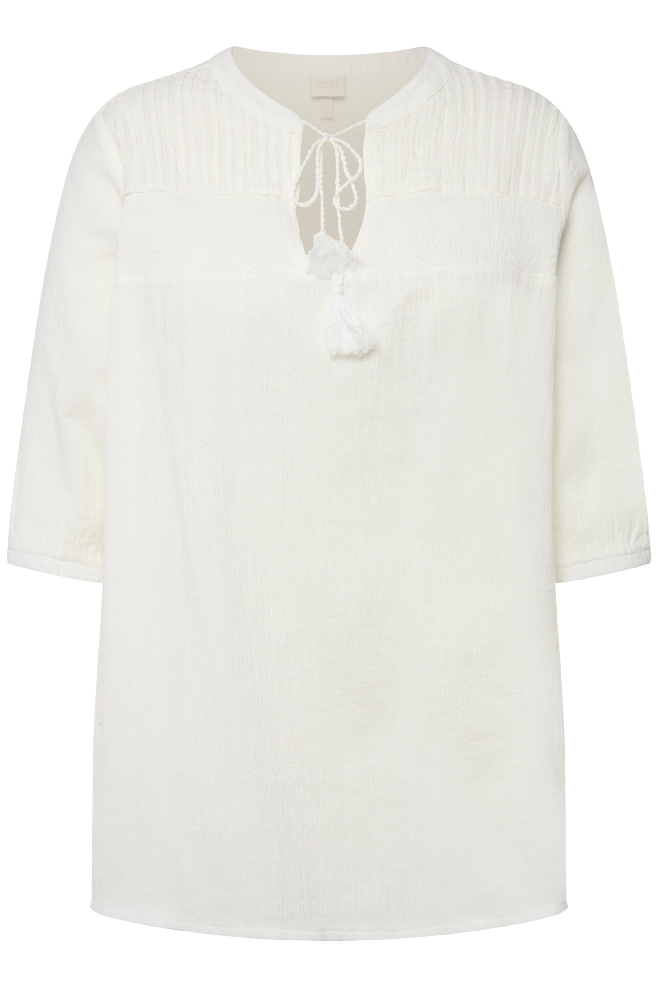 Tunique Ulla Popken en Blanc Casse ABOUT YOU
