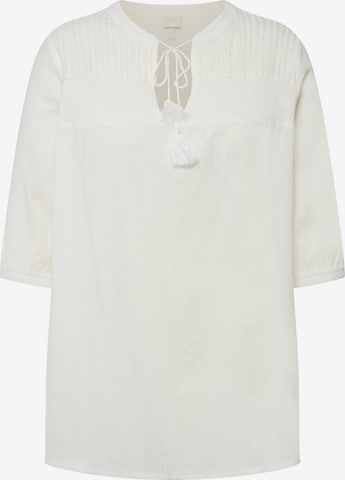 Ulla Popken Tunic in White: front