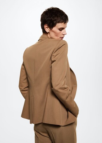 MANGO Blazer 'Boreal' in Brown