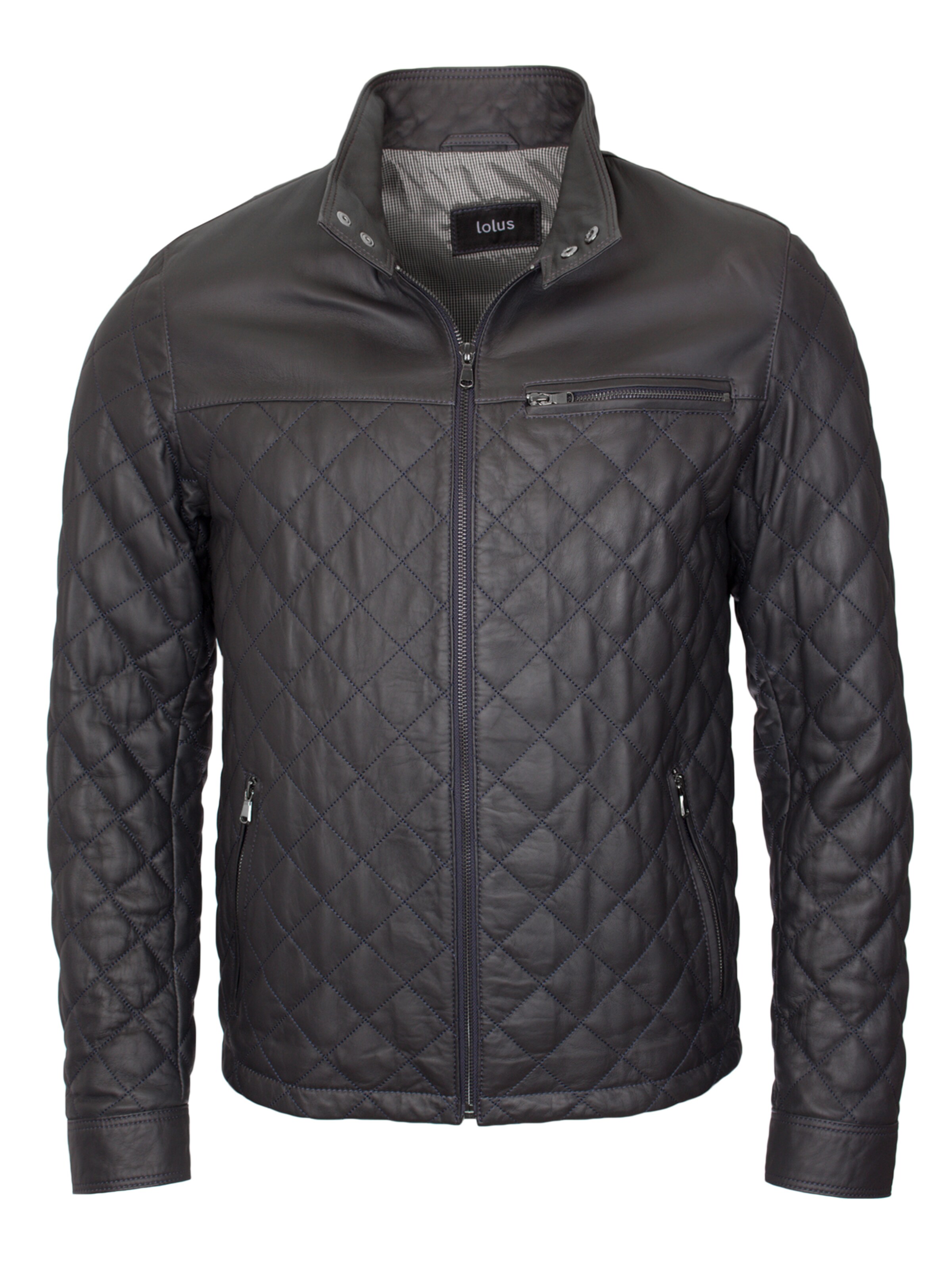 LOLUS Jacke 'Tale' in Blau: Vorderseite