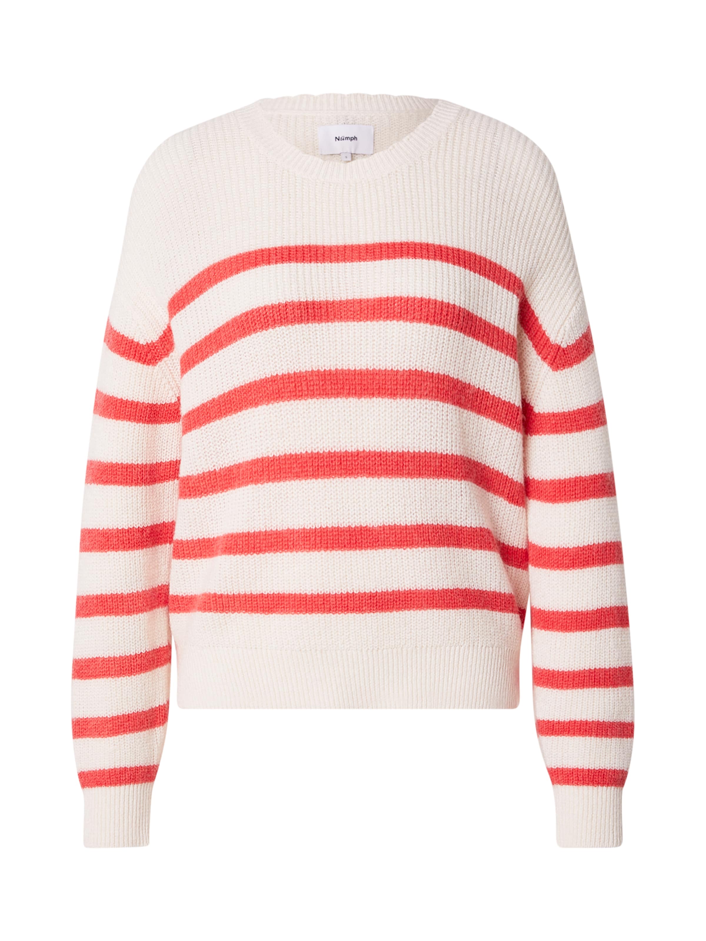 NÜMPH Sweater 'VINETTE' in Sand / Orange / Pink, Item view