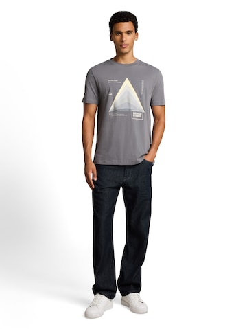TOM TAILOR DENIM Shirt in Grey