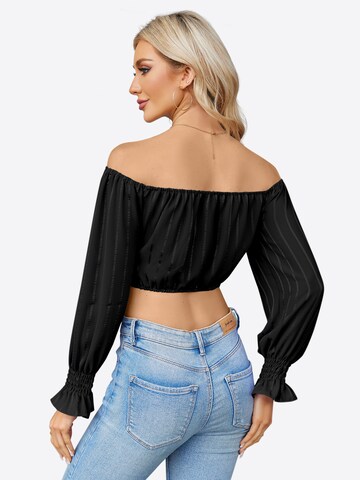 Imily Bela Bluse in Schwarz