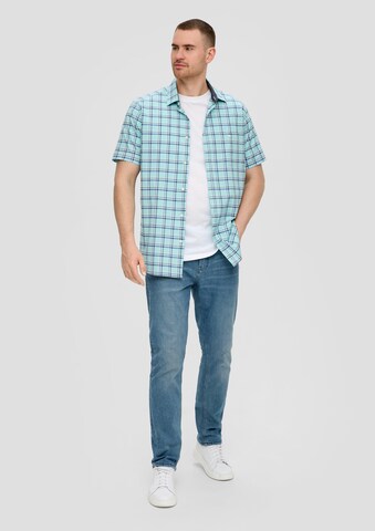s.Oliver Regular fit Overhemd in Blauw