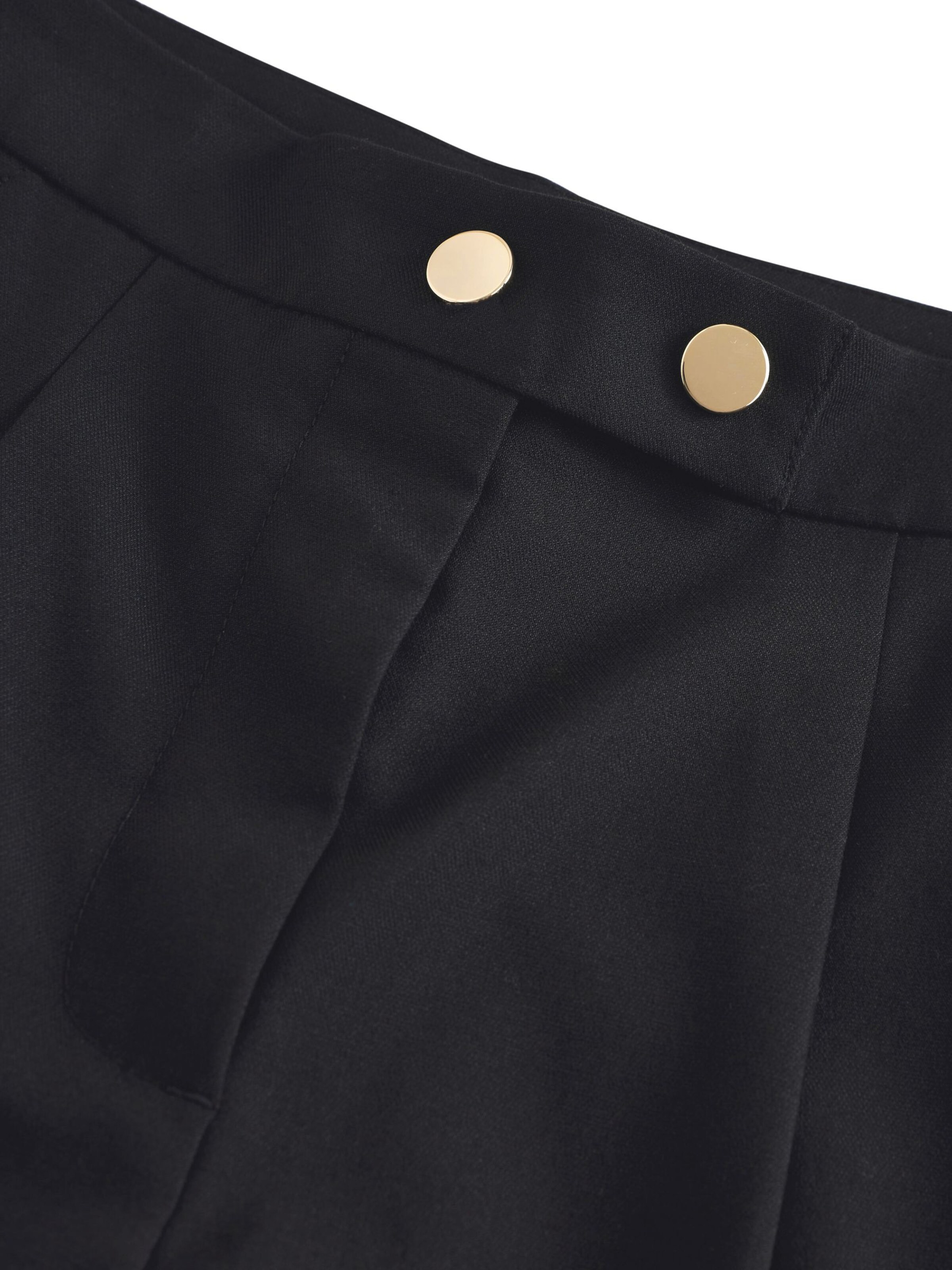 Next Široke hlačnice Hlače | črna barva