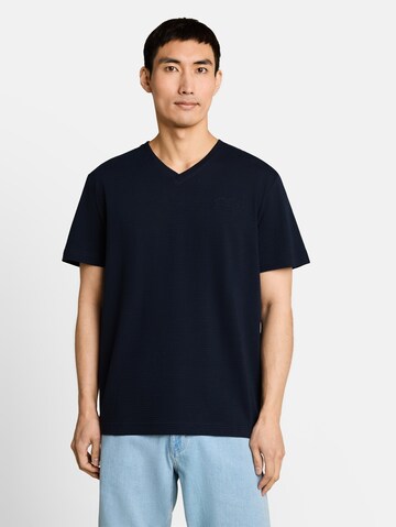 TOM TAILOR Shirt in Blauw: voorkant