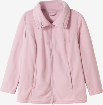 SHEEGO Fleecejacke in Pink: predná strana