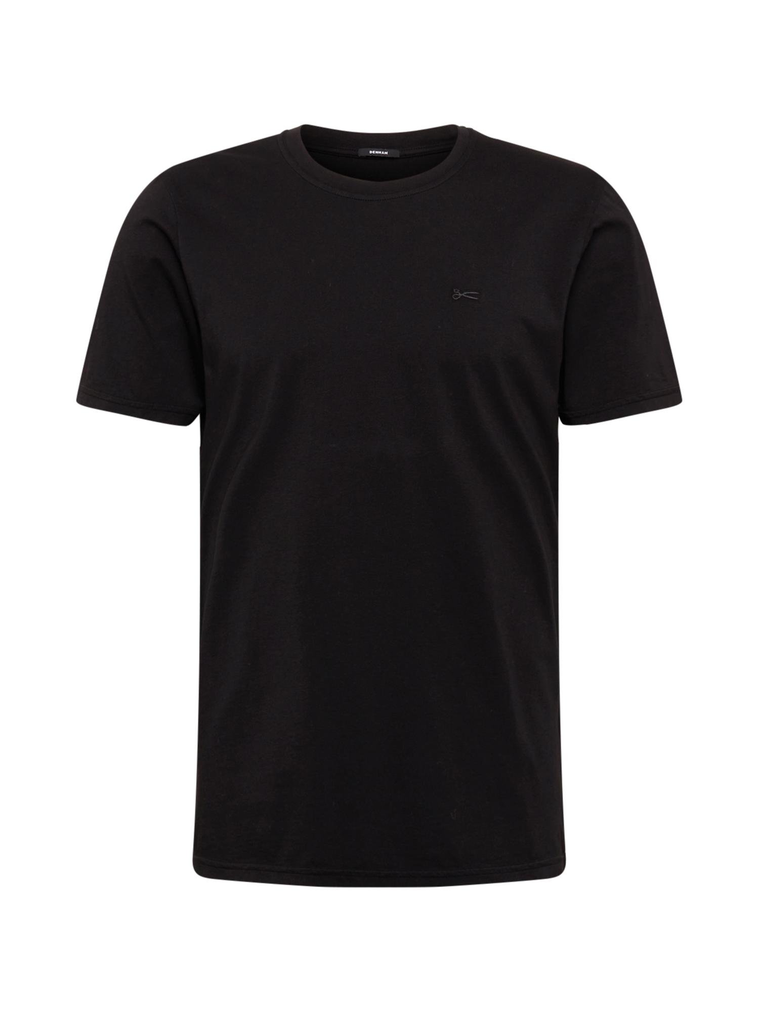 Odzież Koszulki DENHAM Koszulka CREW TEE MOJ w kolorze Czarnym 