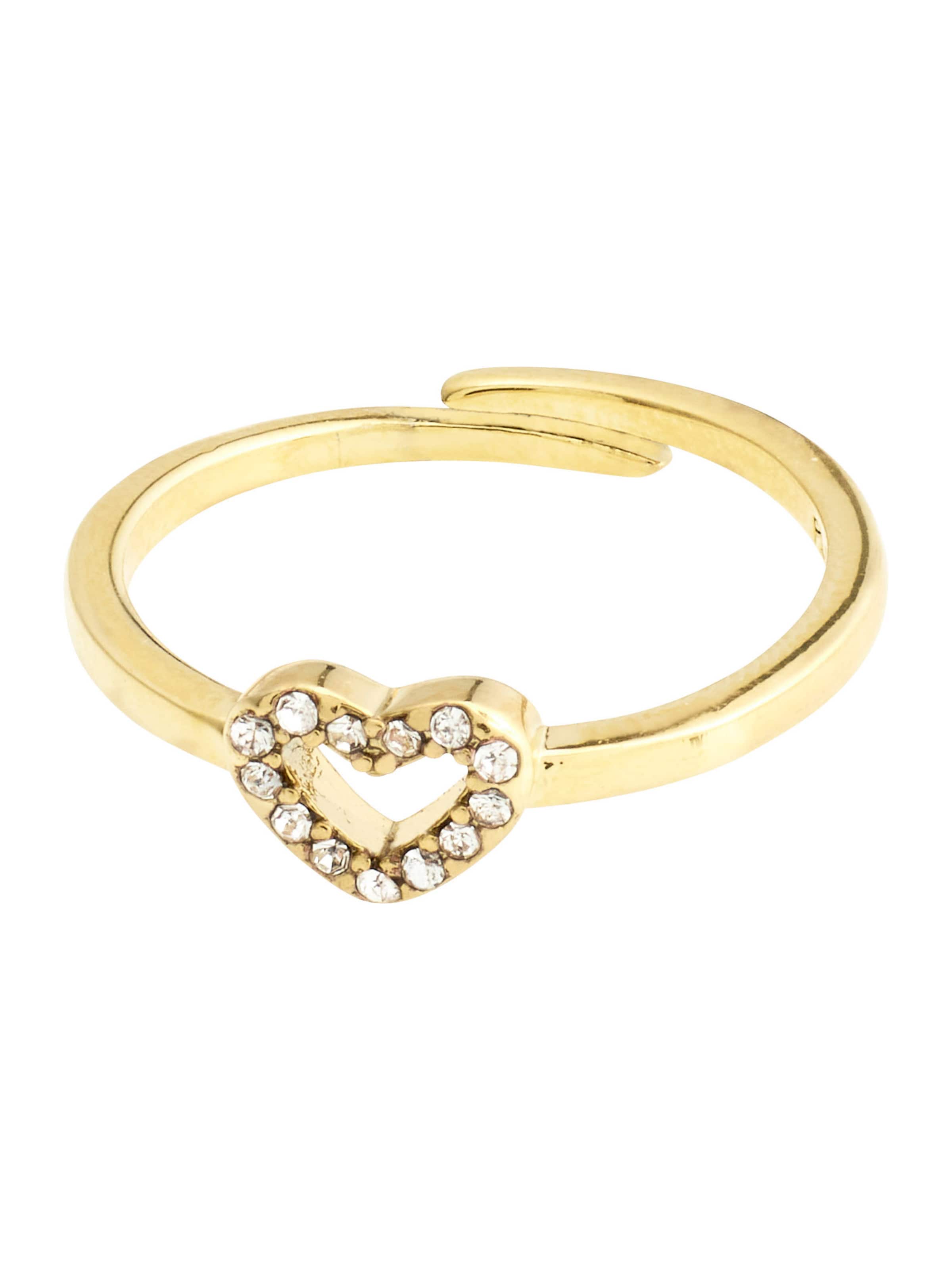 Pilgrim Ring 'LULU' in Gold: front
