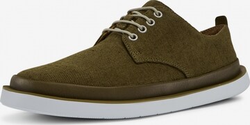 CAMPER Lace-Up Shoes 'Wagon' in Green: front