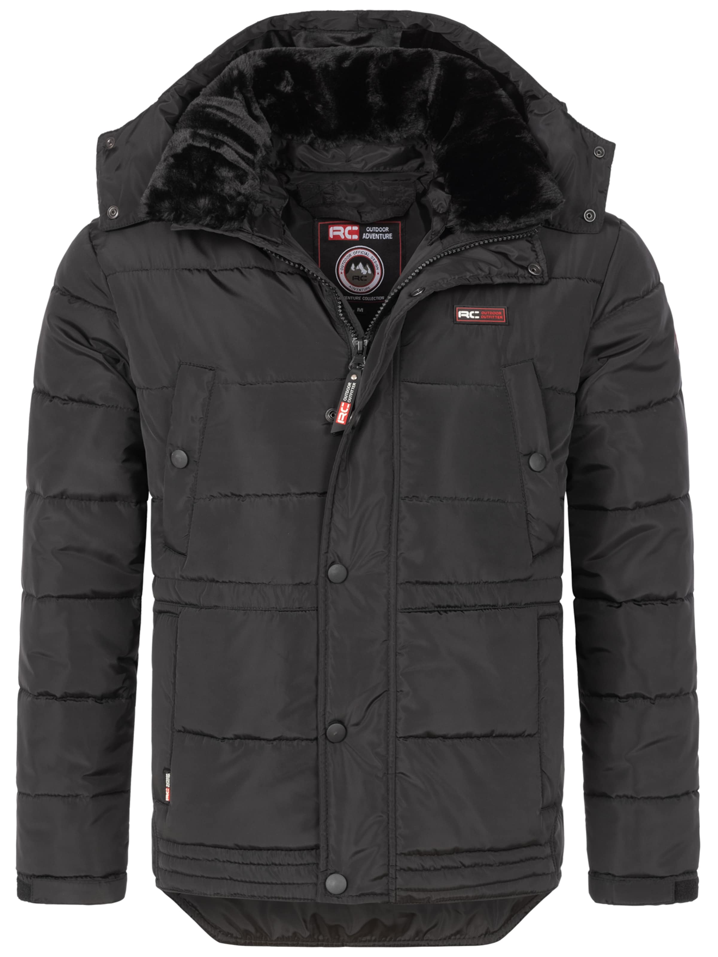 Rock Creek Winter jacket in Black: front