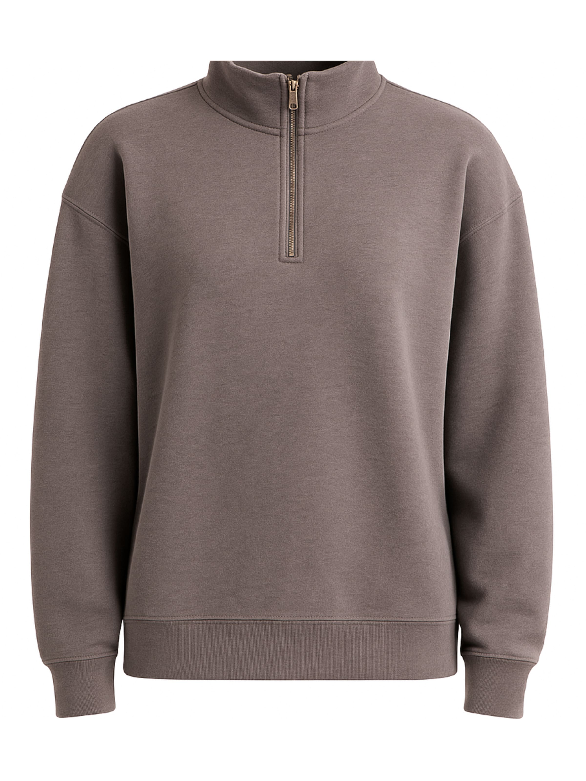 Justever Sweatshirt in Grau: Vorderseite