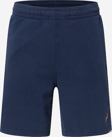 Superdry Broek 'Essential' in Blauw: voorkant