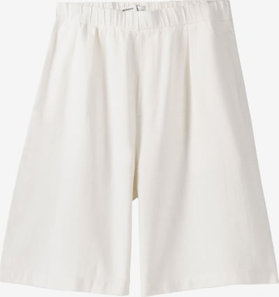 Bershka Shorts in offwhite, Produktansicht
