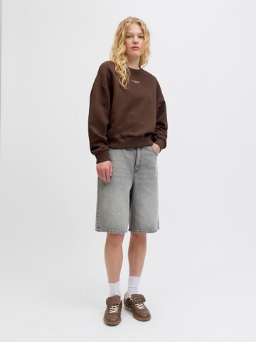 JJXX Sweatshirt 'JXSTUDIO' in Braun