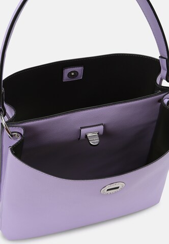 L.CREDI Handbag 'Filippa' in Purple