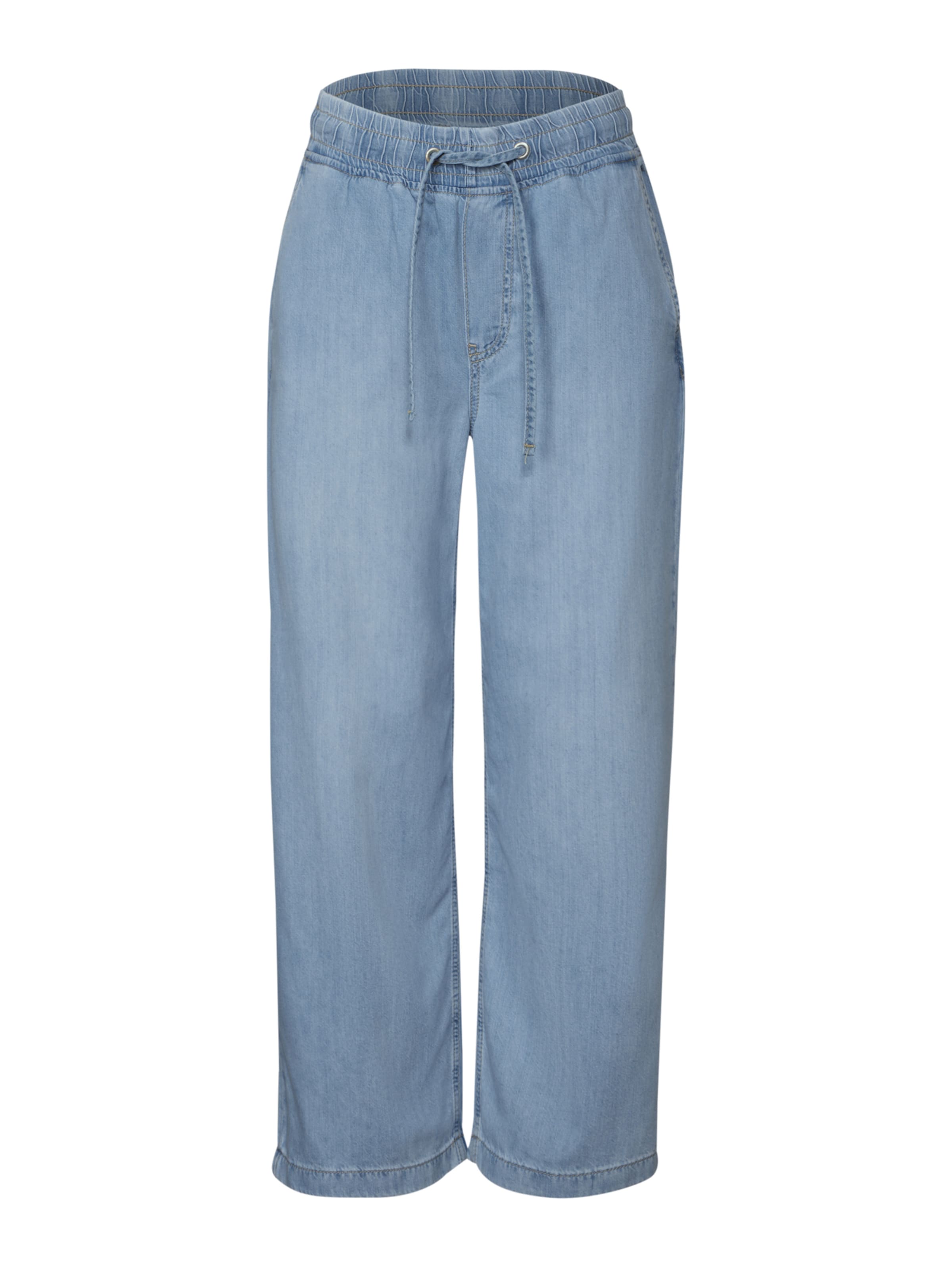 STREET ONE Wide leg Jeans in Blue: front