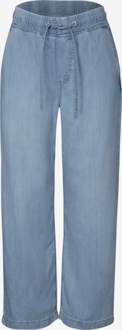 STREET ONEWide Leg/ Široke nogavice Traperice - plava boja: prednji dio