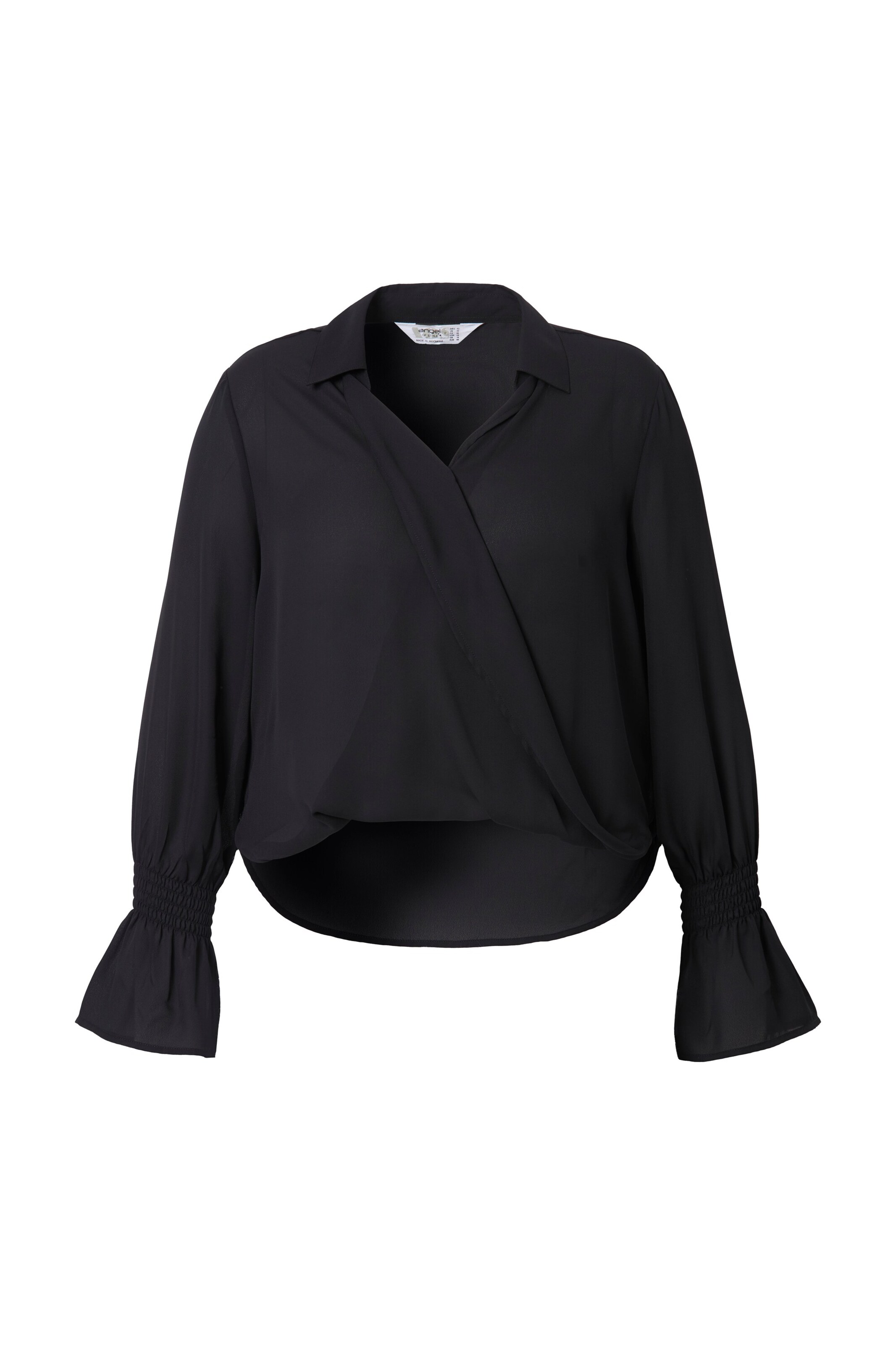 Angel of Style Blouse in Zwart: voorkant
