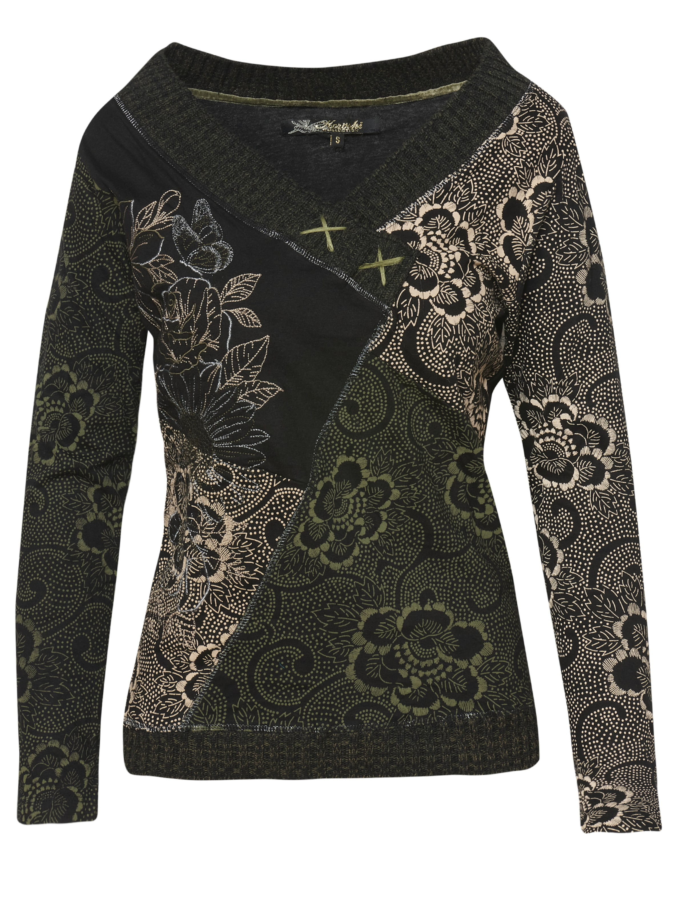 KOROSHI Tričko - Čierna: predná strana