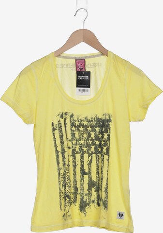 Frieda & Freddies NY Top & Shirt in L in Yellow: front