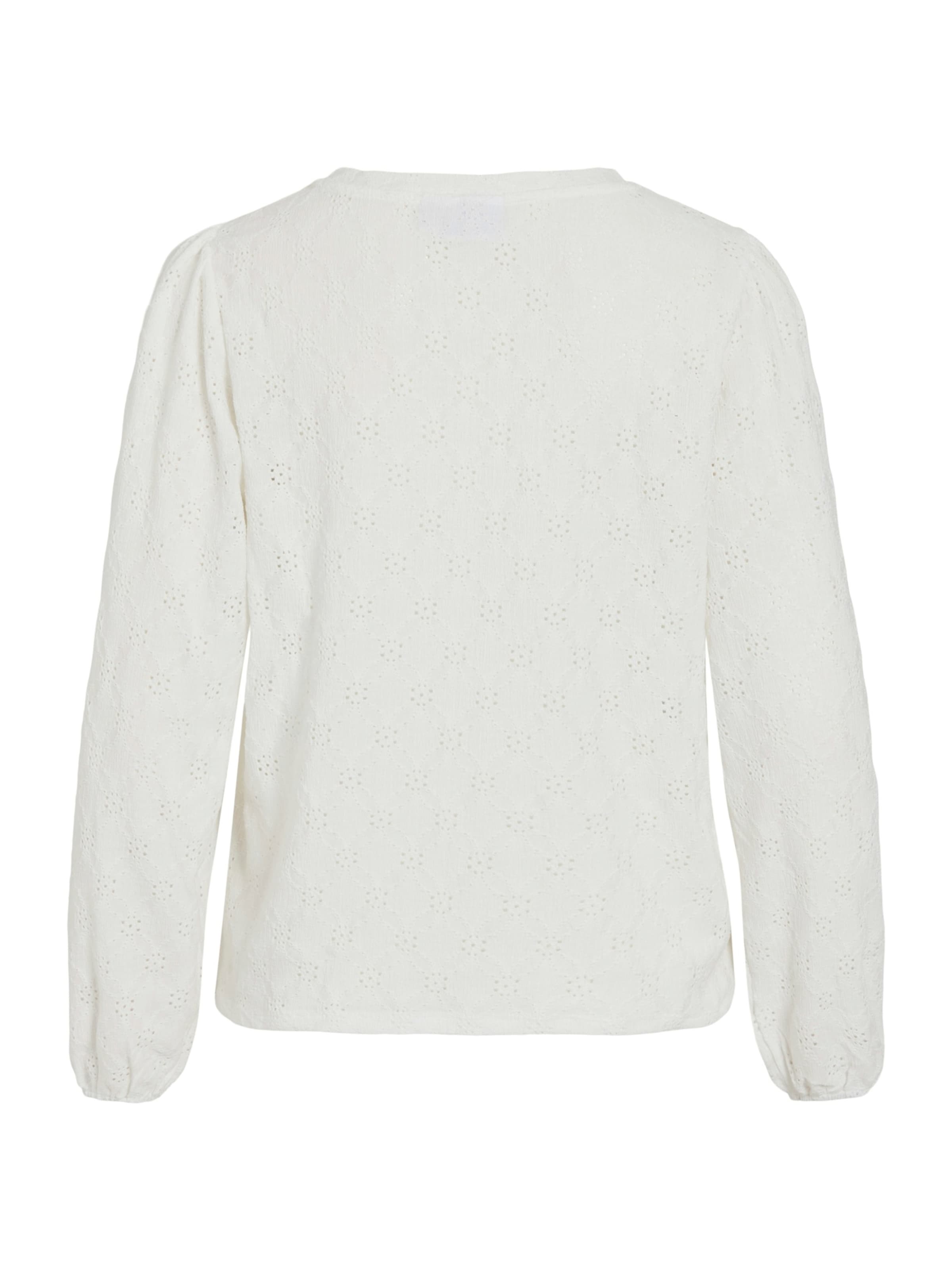 VILA Koszulka 'VIASTA' w kolorze biały