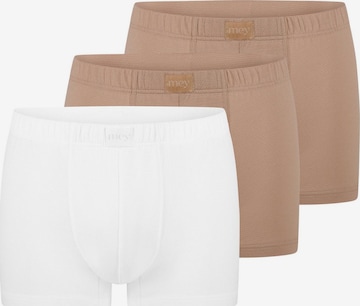 Mey Boxer shorts 'Dry Cotton Breeze' in Beige: front