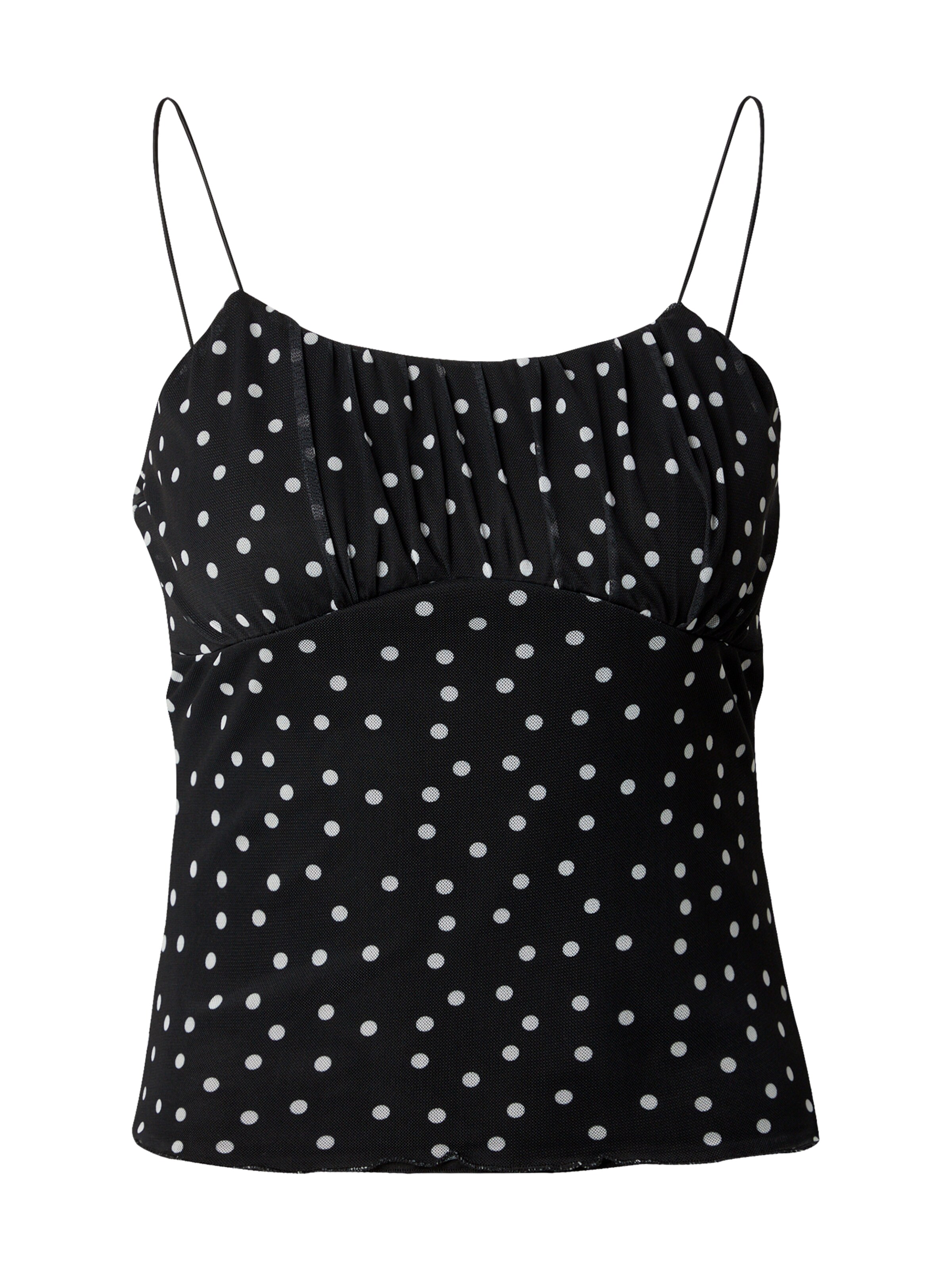 ABOUT YOU Topp 'Linda' i svart: framsida