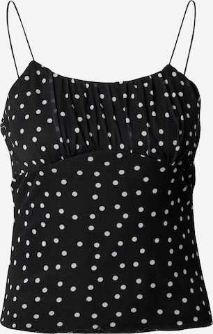 ABOUT YOU Toppi 'Linda' värissä musta: etupuoli