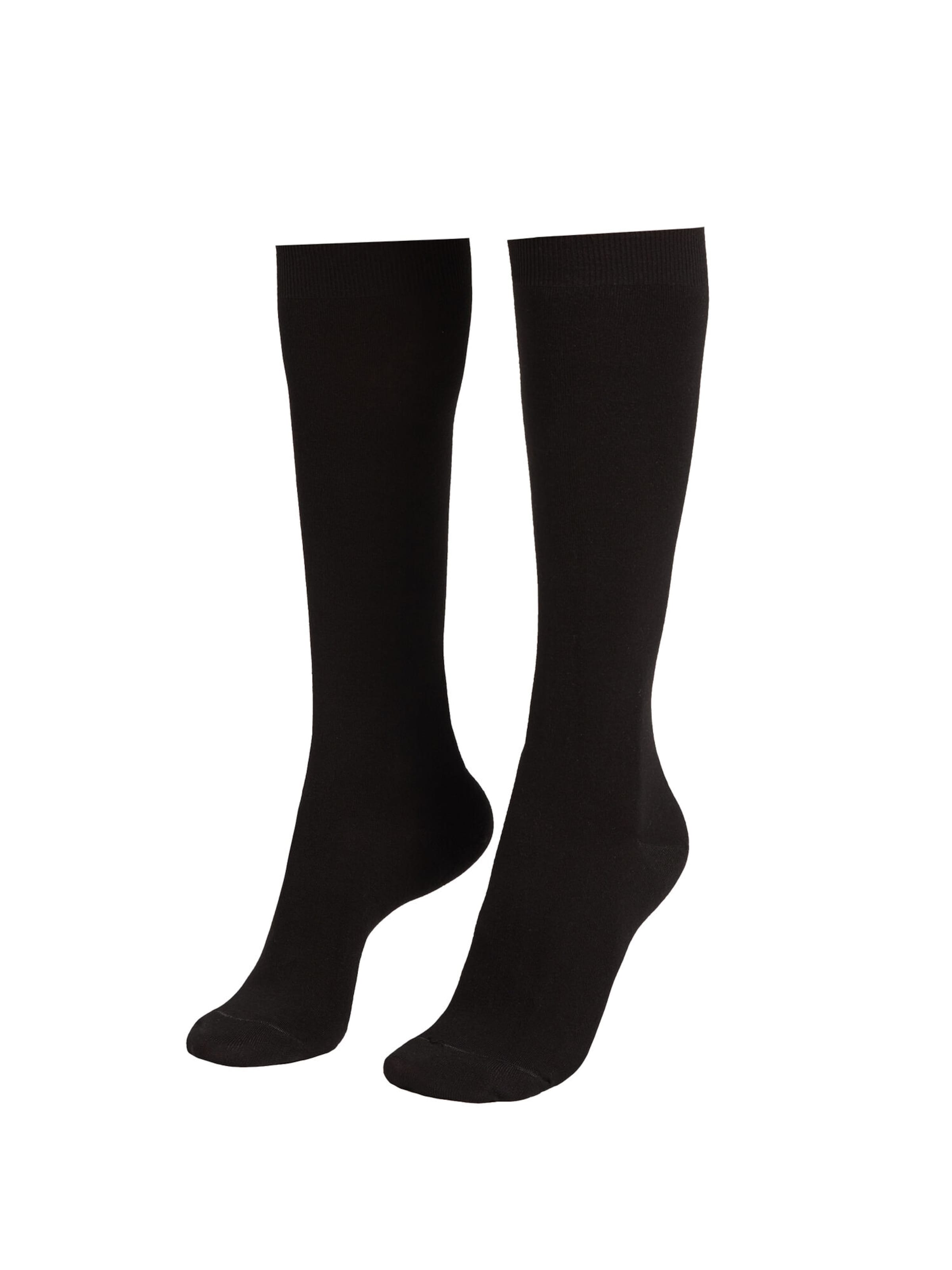 CALZEDONIA Knee High Socks in Black, Item view