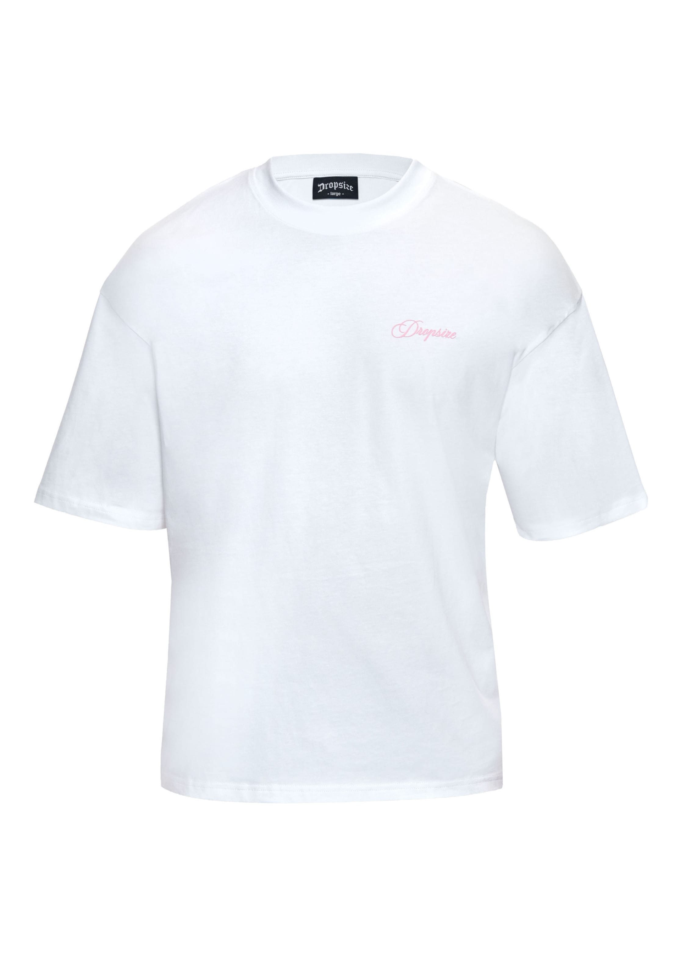 Dropsize - Camiseta en blanco: frente
