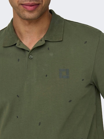 Only & Sons - Camiseta 'DAVE' en verde