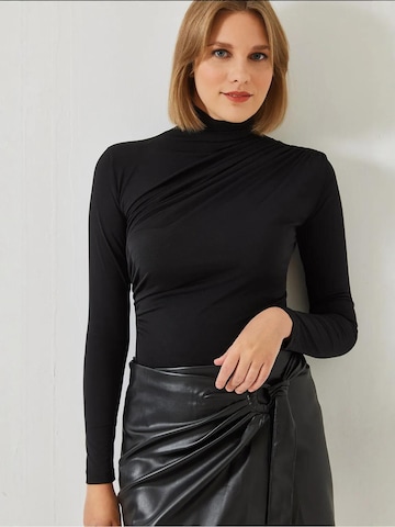 T-shirt Bianco Lucci en noir