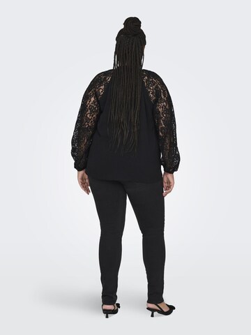 ONLY Carmakoma - Blusa 'HILLA ' en negro