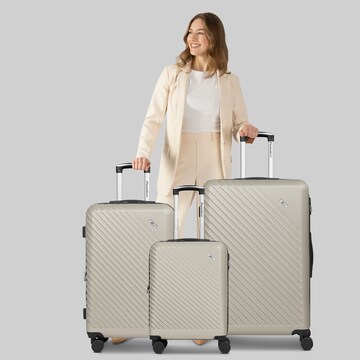 Ensemble de bagages 'Paradise 2.0' CHECK.IN en beige