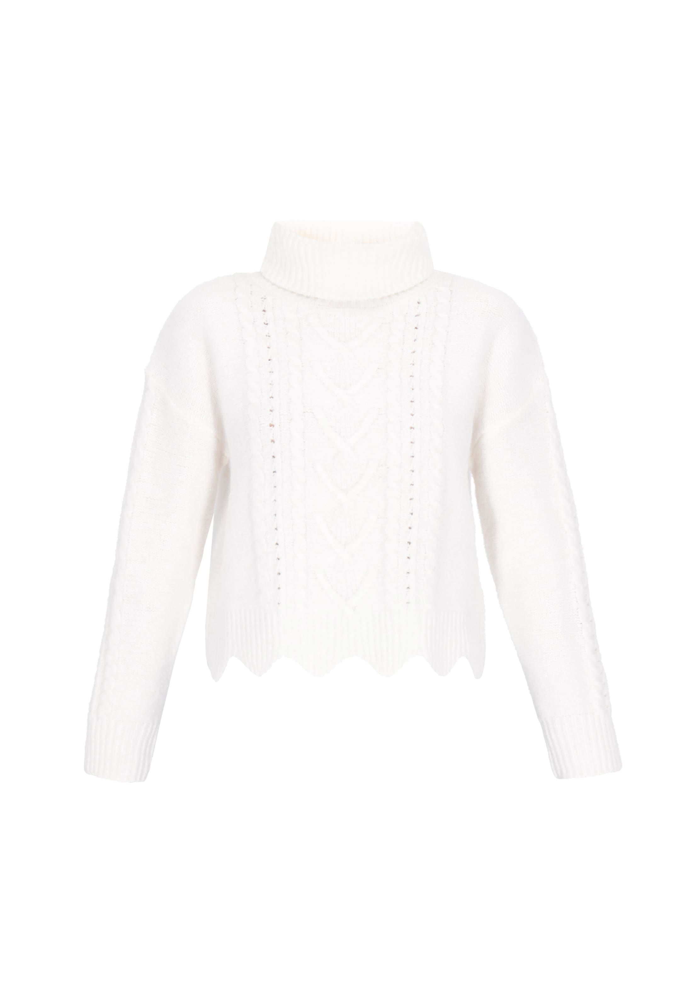 MYMO Pullover i hvid: forside