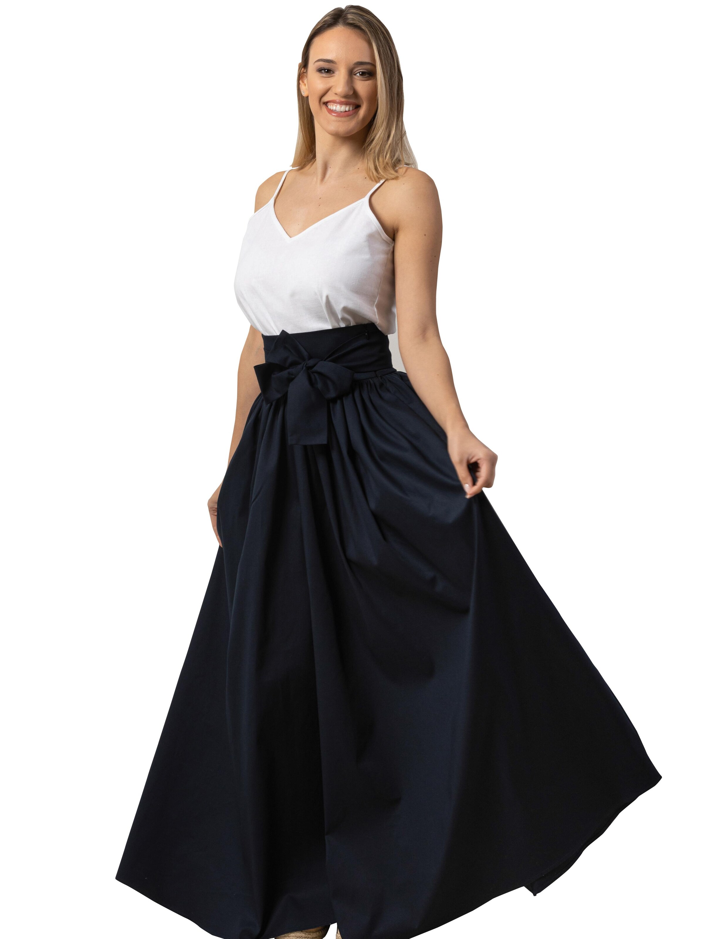 Nikka Place - Falda 'Wisteria' en negro