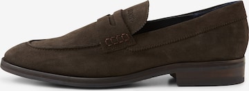 JOOP! Classic Flats 'Velluto Kleitos' in Brown: front