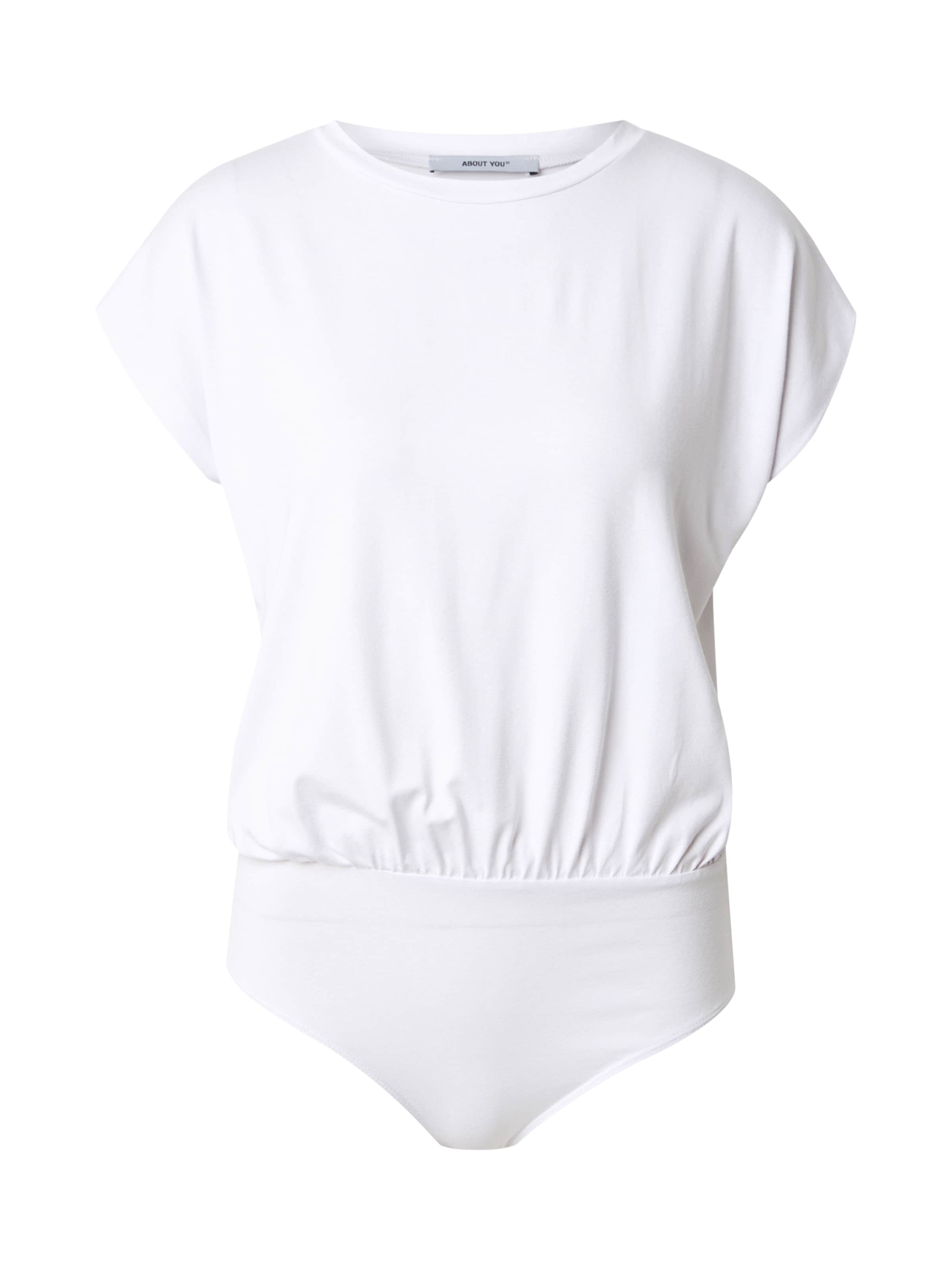 ABOUT YOU Bodi majica 'Marcella' | bela barva: sprednja stran
