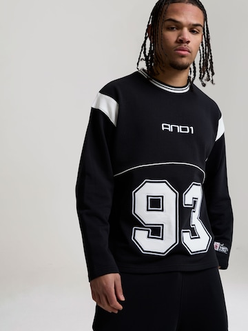 AND1 Суичър '93' в черно