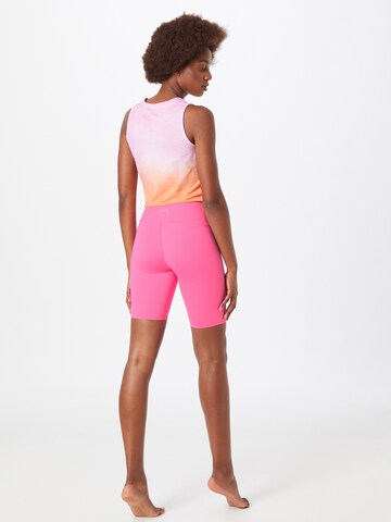 Skinny Pantalon de sport Hey Honey en rose