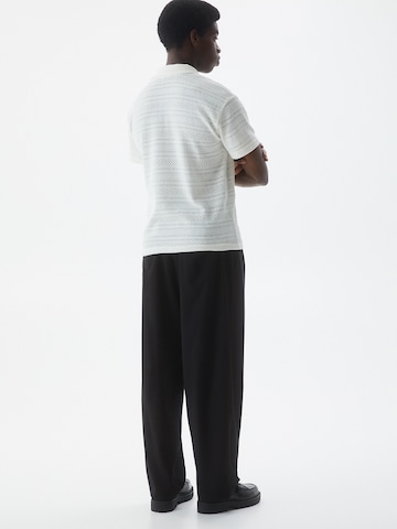 Loosefit Pantalon Pull&Bear en noir