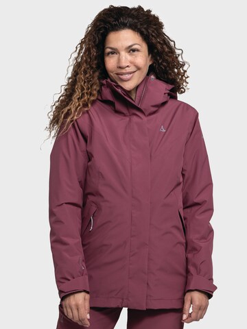 Schöffel Outdoorjacke 'Tamina' in Pink: Vorderseite