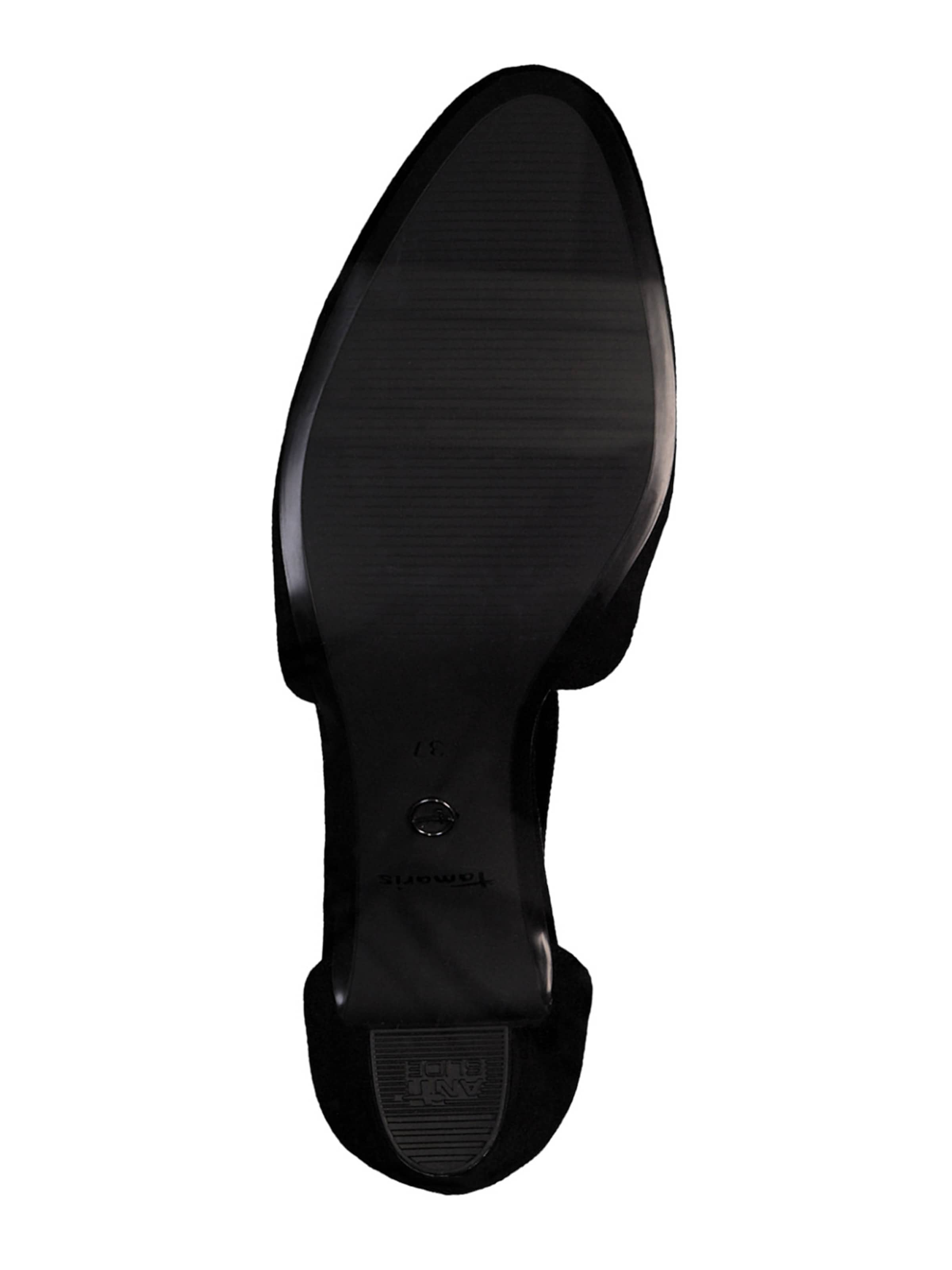 Tamaris Čevlji s peto | črna barva