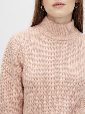 Pull-over PIECES en rose