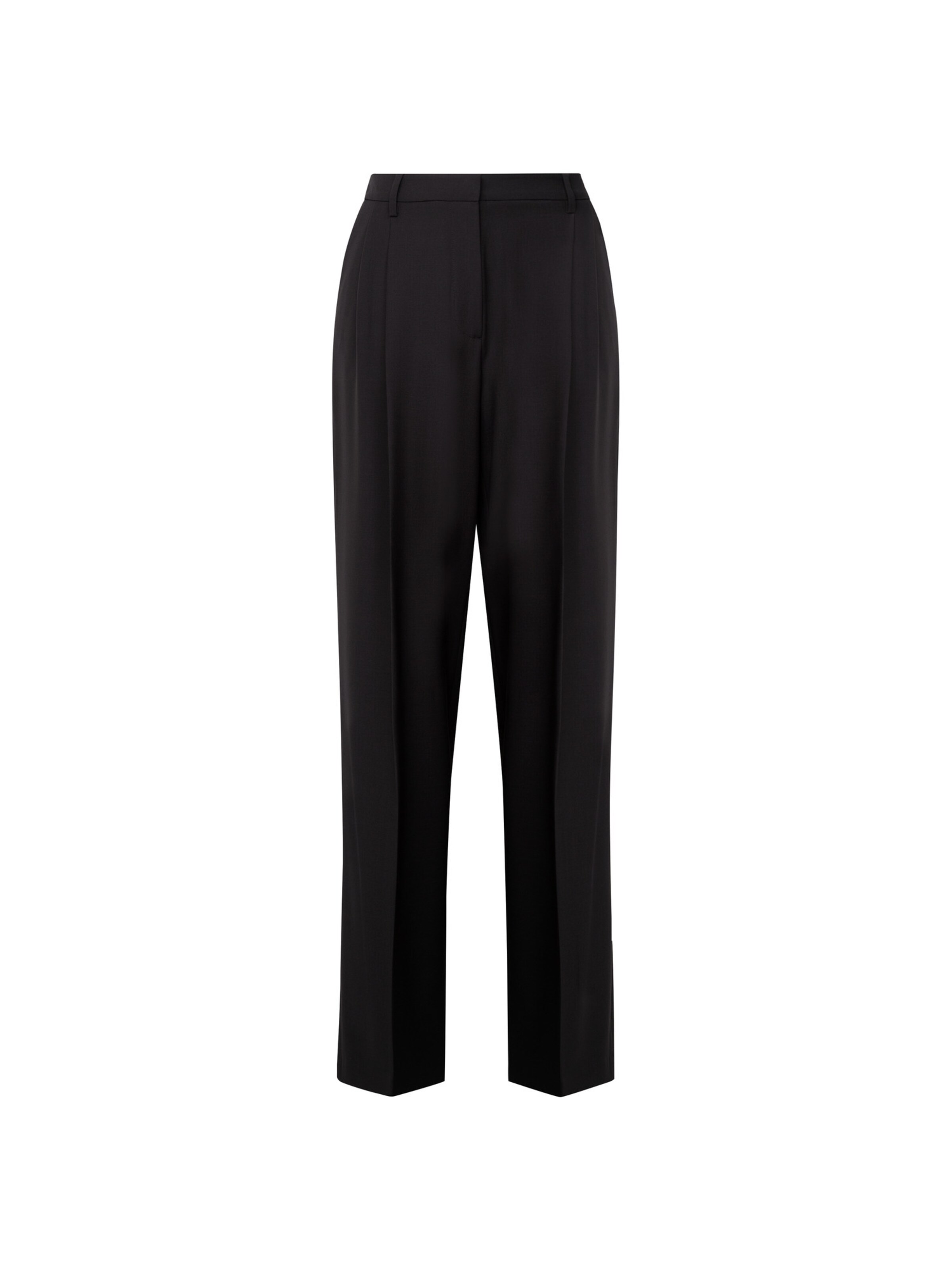 SEIDENSTICKER Pleat-front trousers in 34 in Brown, Item view