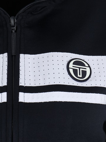 Sergio Tacchini Športová mikina so zipsom - Modrá