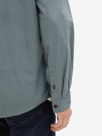 TOM TAILOR Regular Fit Hemd in Grau