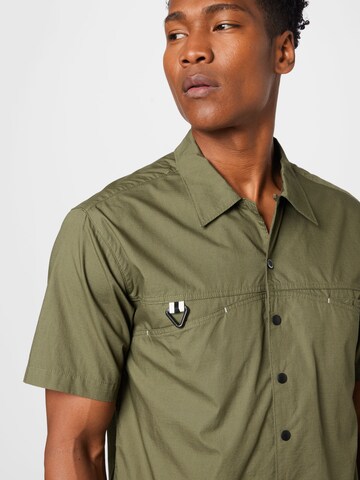 CONVERSE Regular fit Button Up Shirt in Green