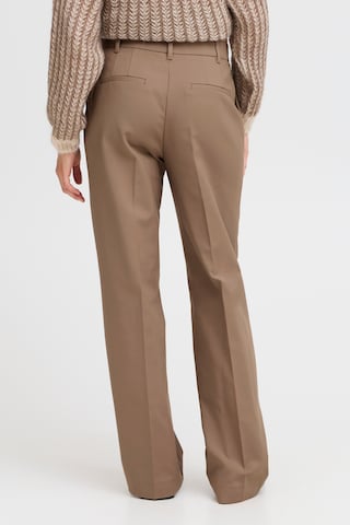 Loosefit Pantalon 'PZBindy' PULZ Jeans en marron